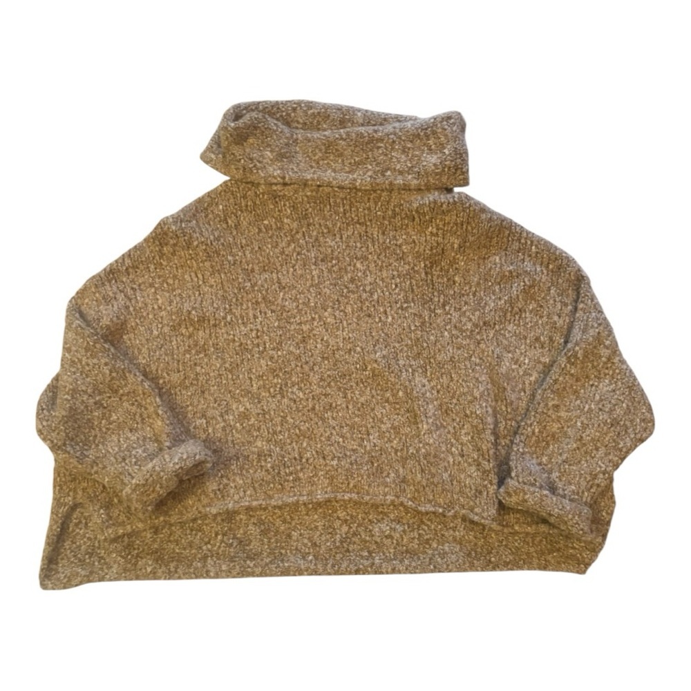 Free People Tan Cozy Sweater Size Small (S)
